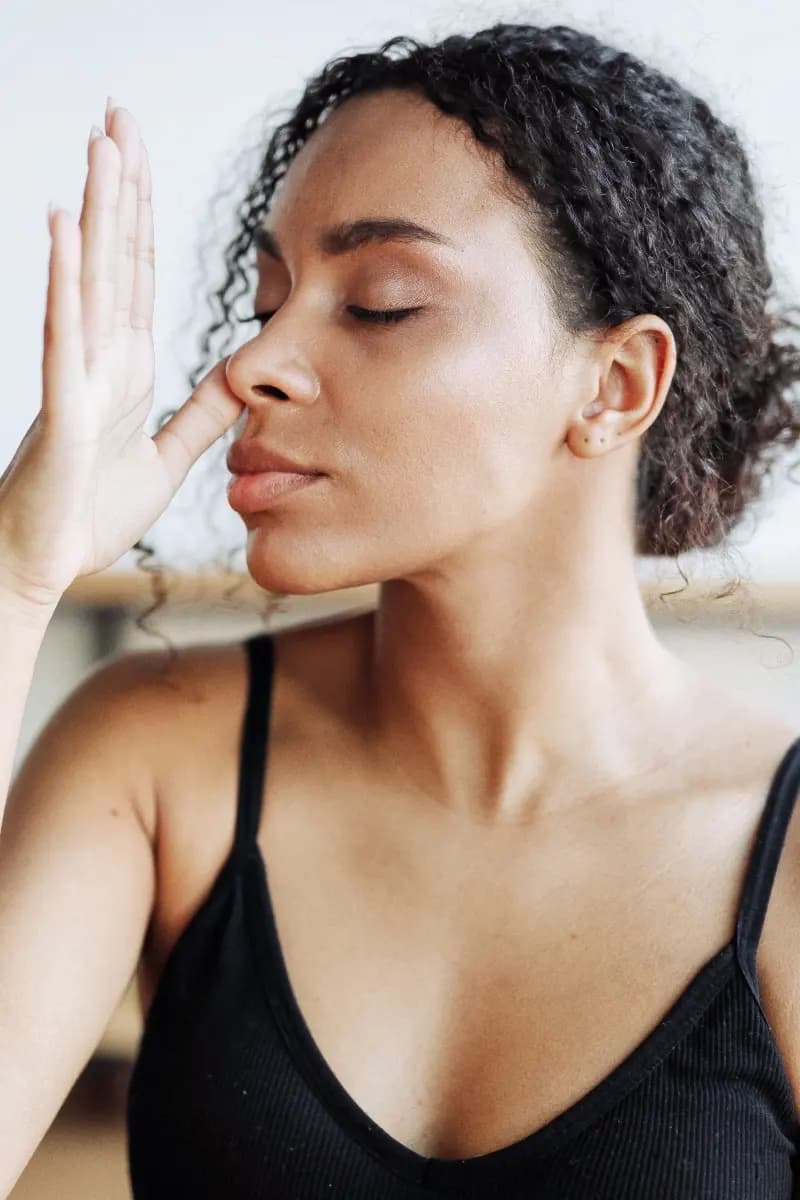 Alternate nostril breathing