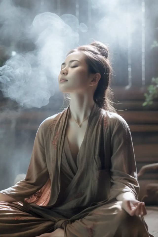 "Wood" sound breathing