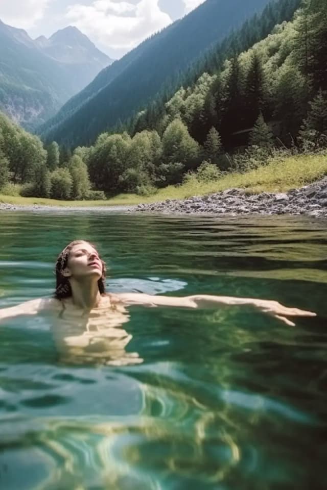 Go for a swim in fresh water