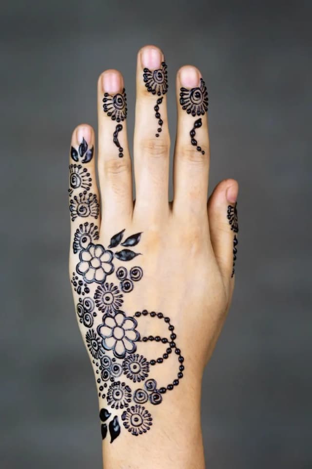 Try drawing henna