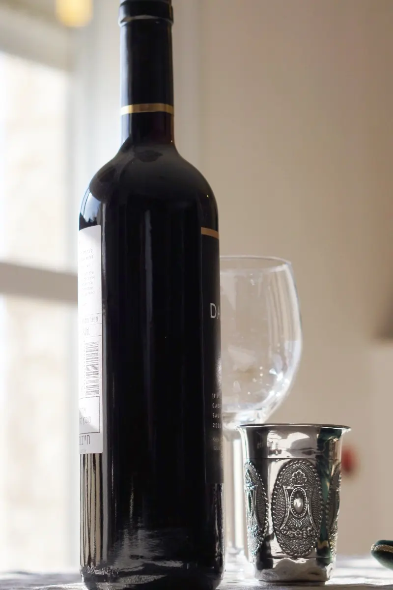 The Kiddush blessing