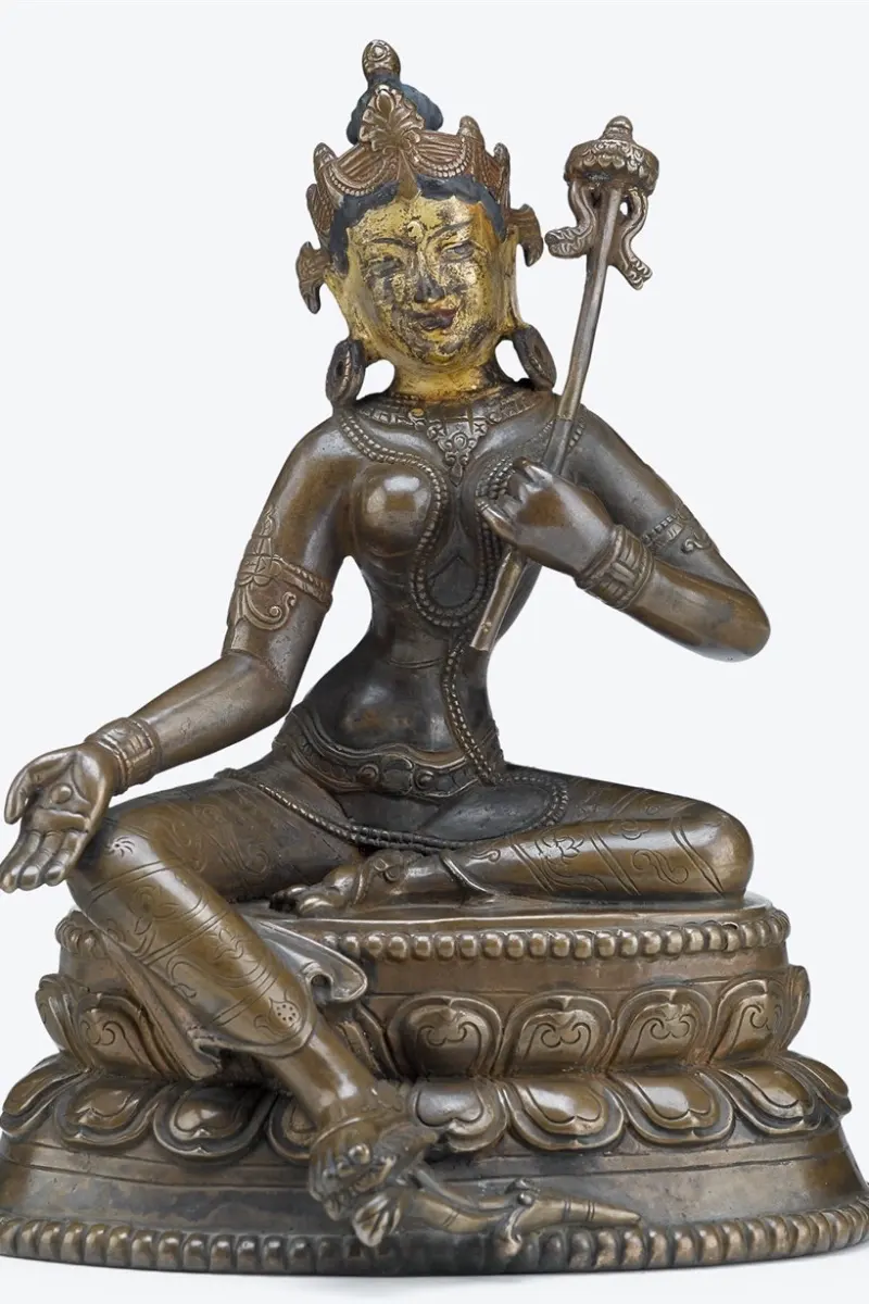 The "Lalitasana" Buddha pose