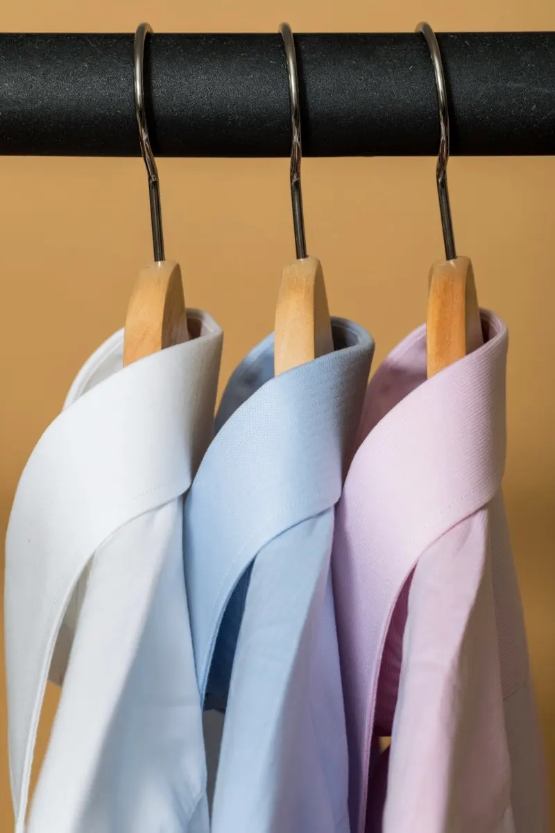 Wear new clean clothes