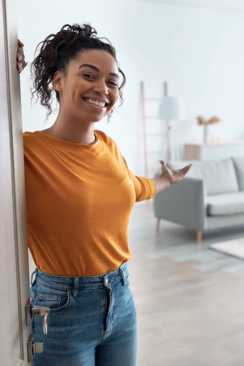 Hold the door open for someone