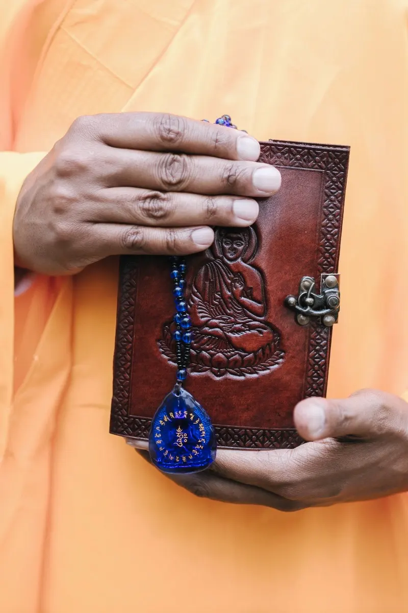 Follow the 8 Buddhist precepts