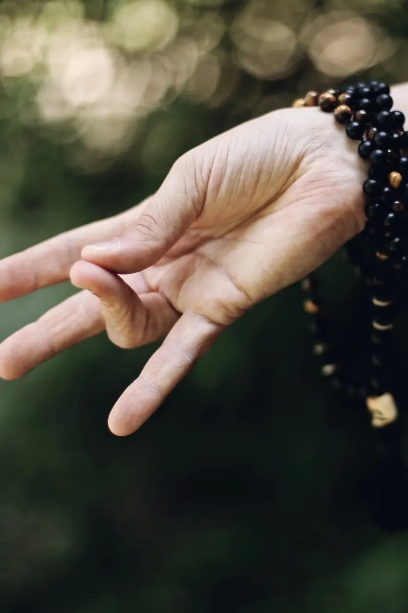 "Earth" hand mudra