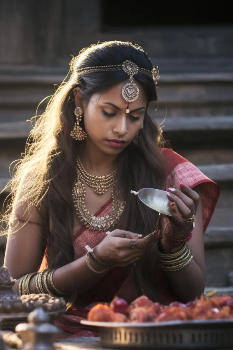 Do a puja ritual