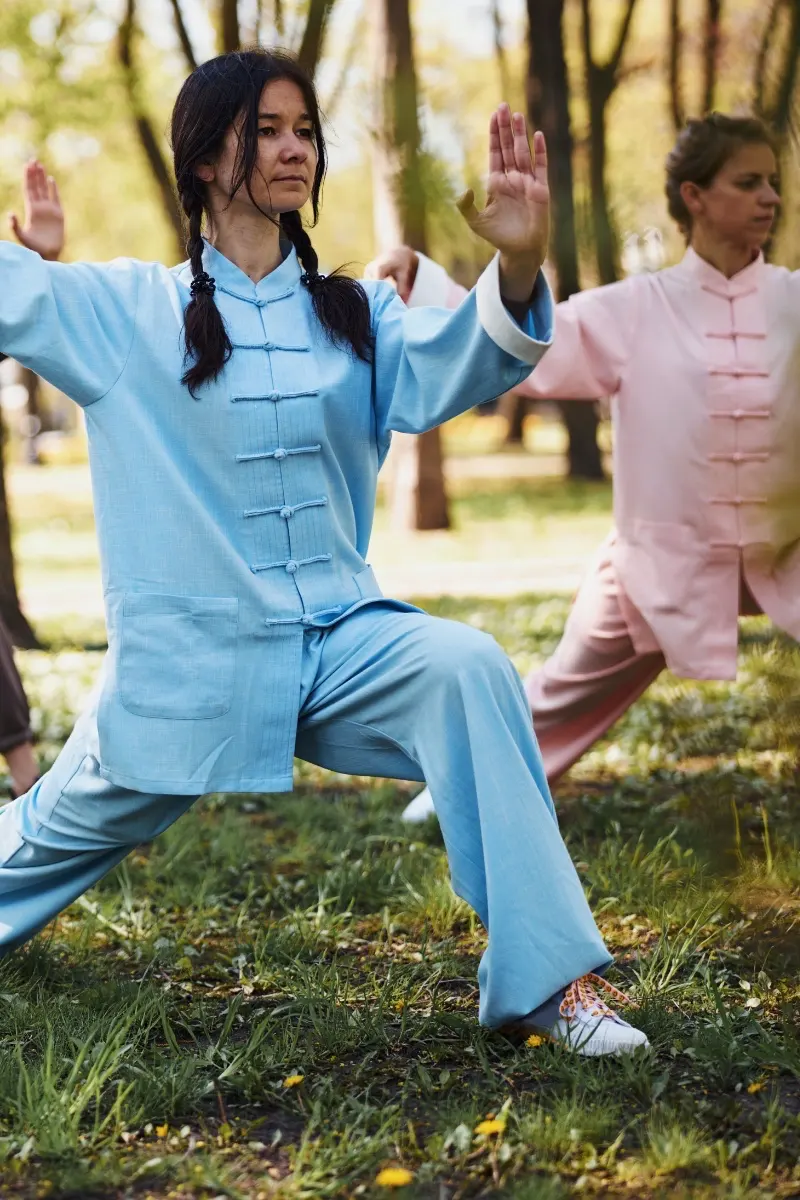 The Tai Chi "Single Whip" move