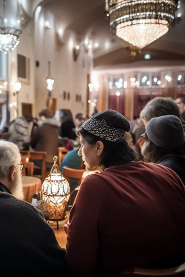 Participate in confession (Vidui)