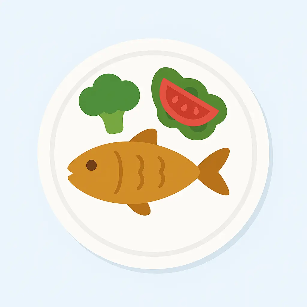 Observe a "Pescatarian Fast"