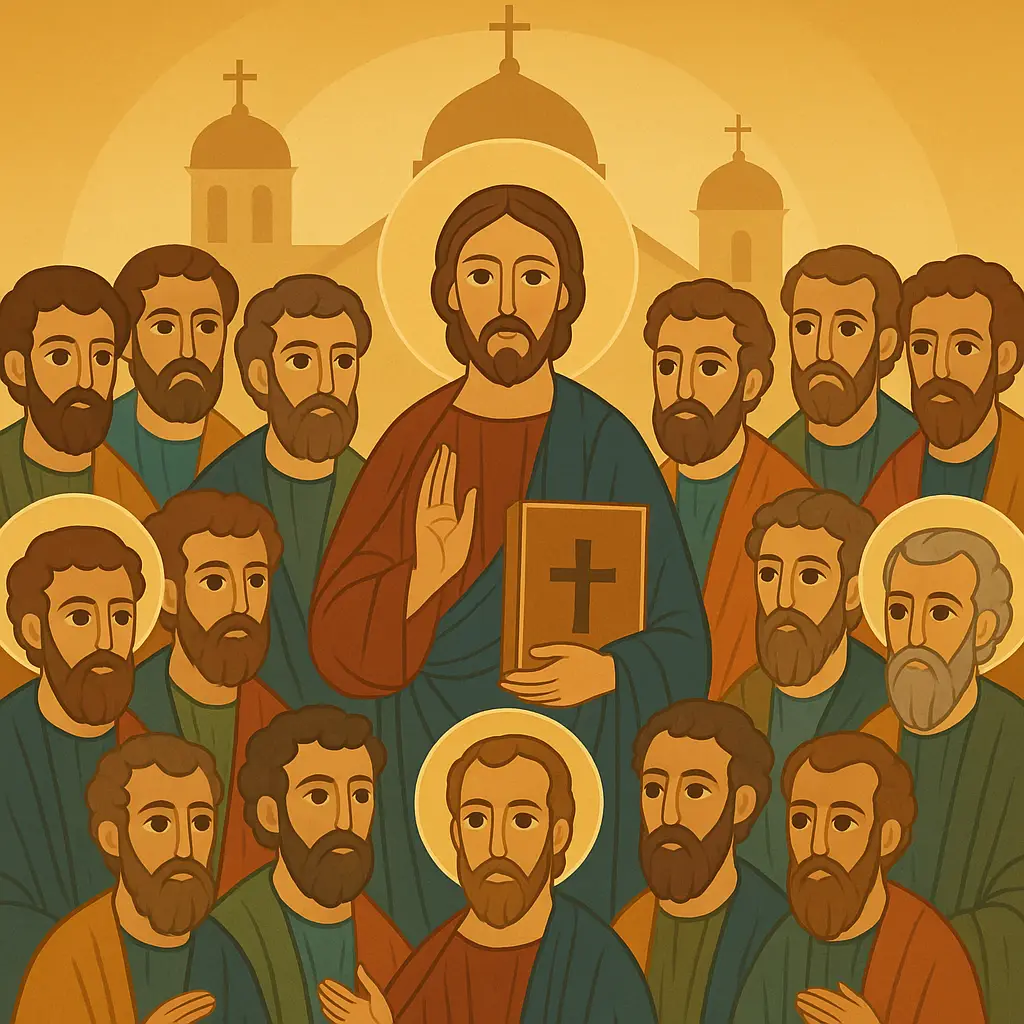 Commemorate the Synaxis of the Twelve Holy Apostles